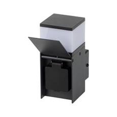 DASTEN EL16 F SO B   Záhradné svietidlo so zásuvkou "