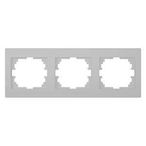 LOGI Trojnásobný horizontální rámeček - stříbrná