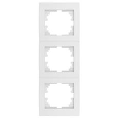 LOGI Trojnásobný vertikálny rámik Biela